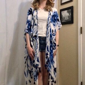 KIMONO CARDIGAN COVER-UP WRAP